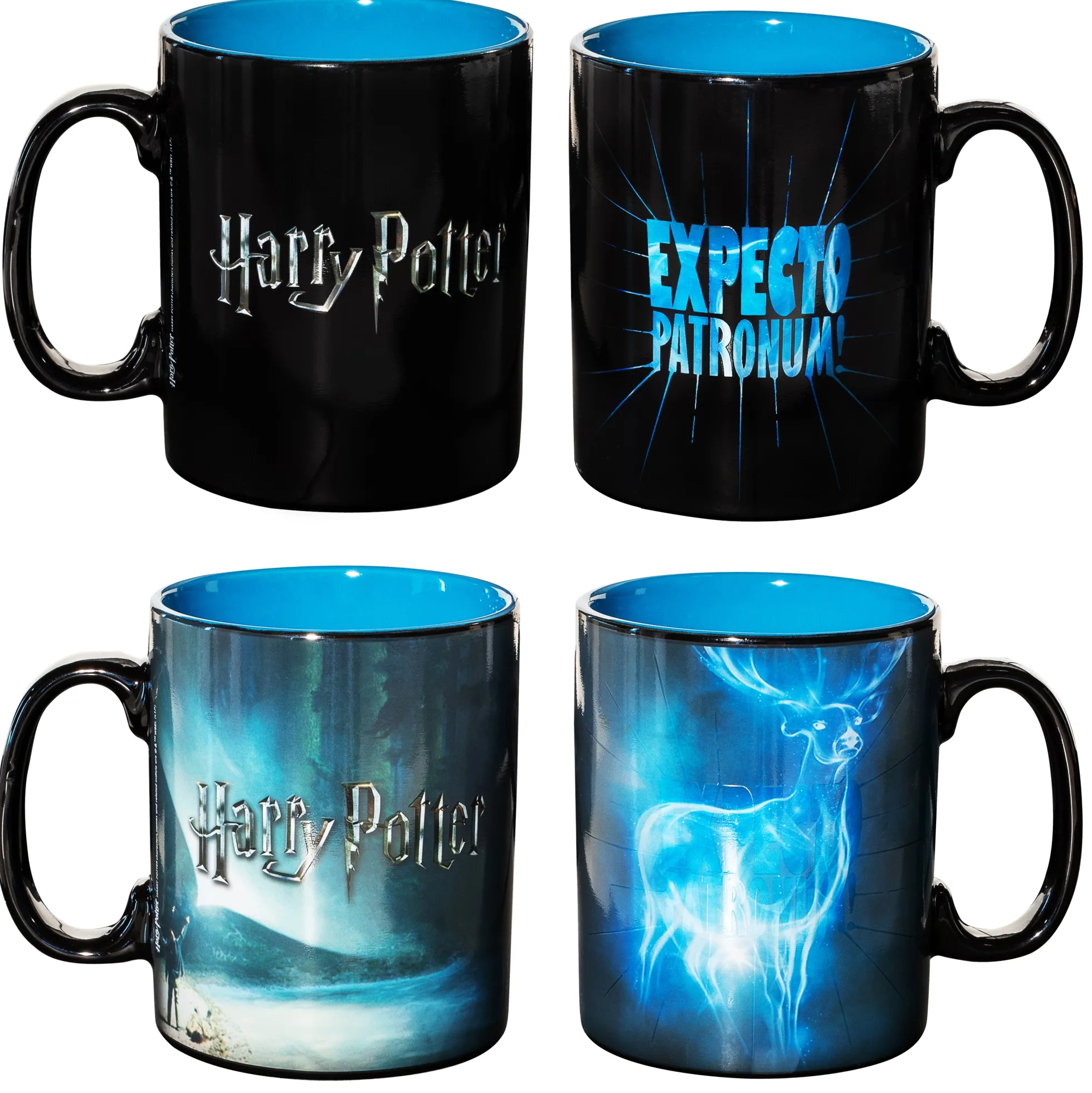 Harry Potter Patronus Thermo-Effekt-Becher