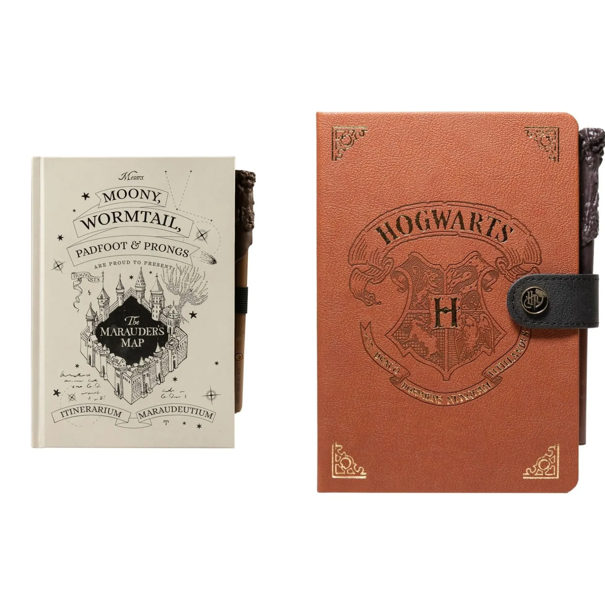 Harry Potter Premium Notizbuch mit Zauberstab-Stift