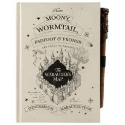 Harry Potter Premium Notizbuch mit Zauberstab-Stift