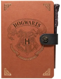 Harry Potter Premium Notizbuch mit Zauberstab-Stift