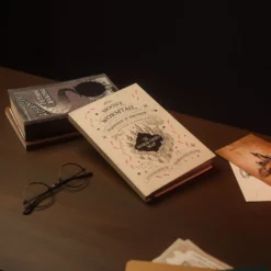 Harry Potter Premium Notizbuch mit Zauberstab-Stift