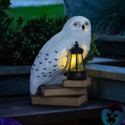 Harry Potter Solar-Gartenleuchte Hedwig