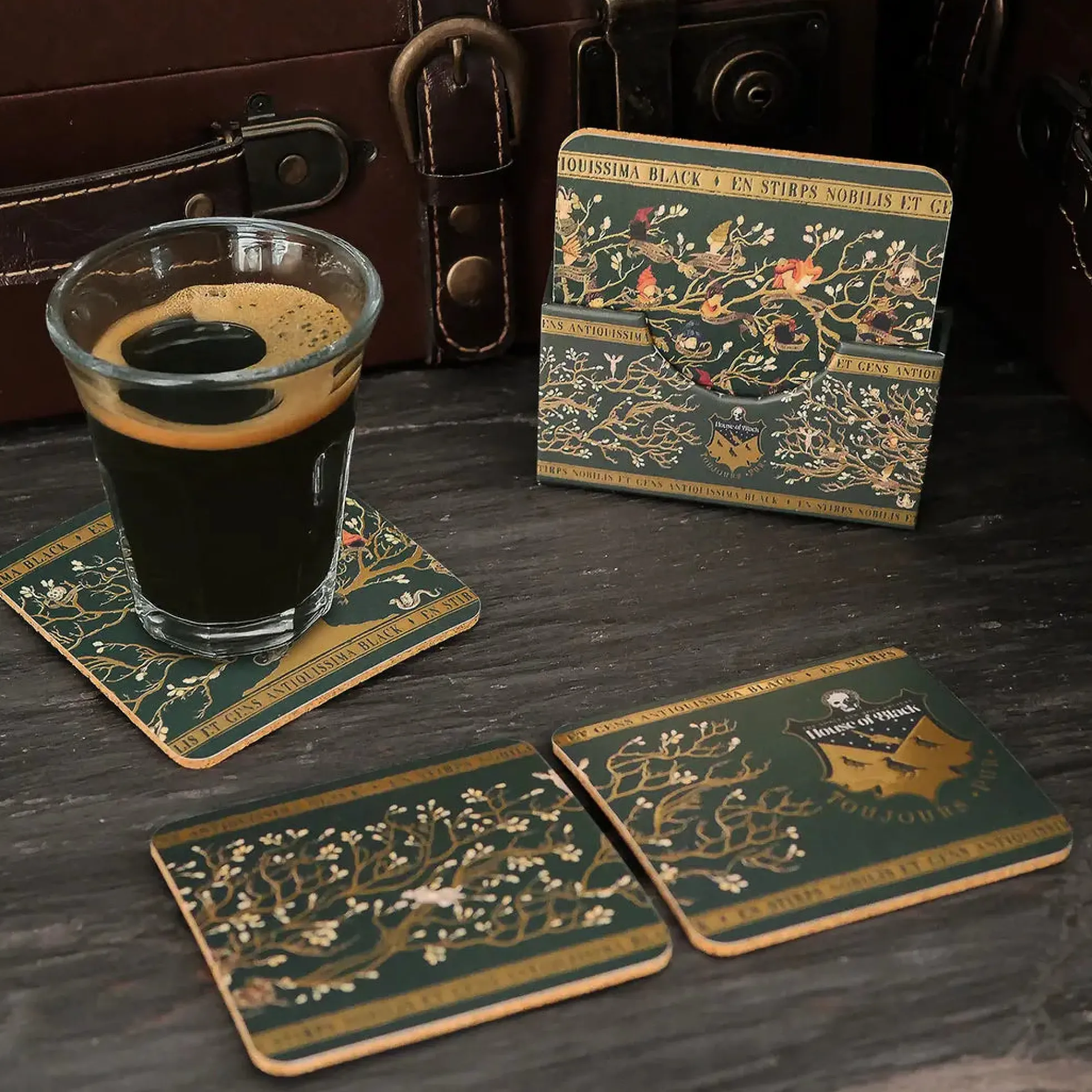 Harry Potter Stammbaum der Familie Black Untersetzer-Set