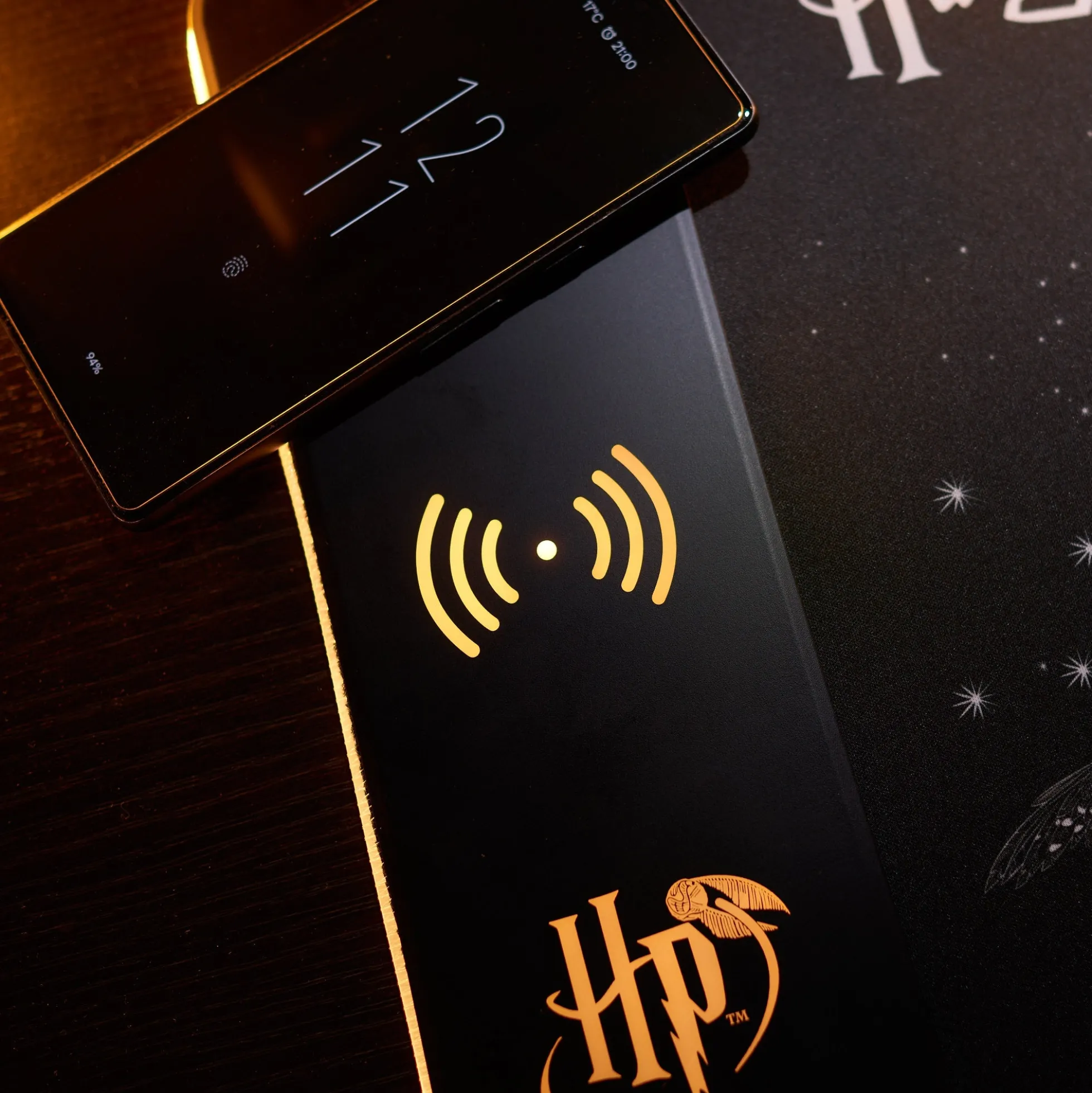 Harry Potter XL Gamer-Mauspad mit Kontaktlosem Ladegerät