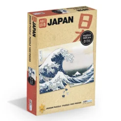 Hokusai Puzzle: Die große Welle vor Kanagawa in 1000 Teilen