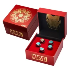 Iron Man Arc Reactor Ring-Set, 5 Ringe