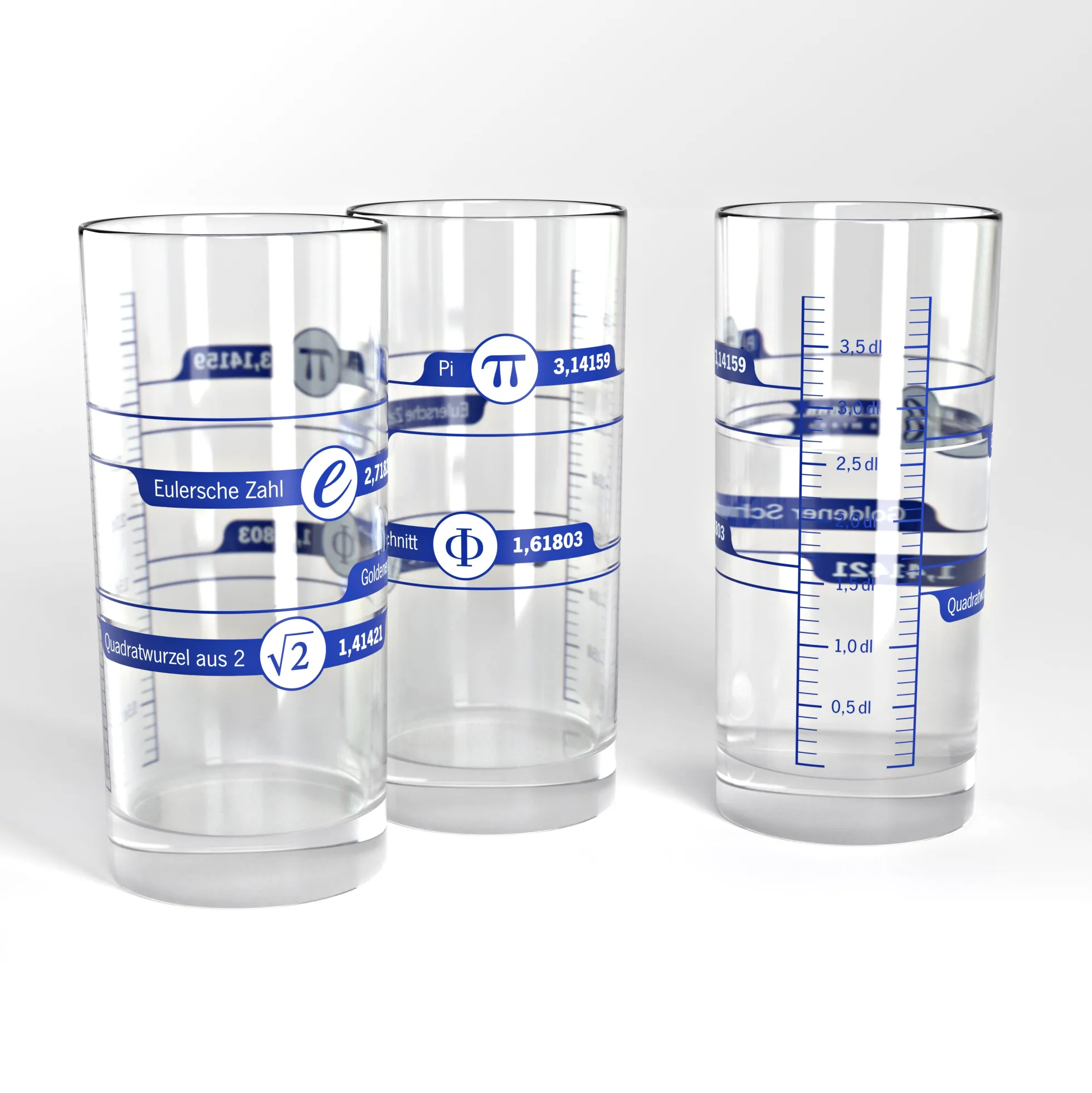 Irrationale Zahlen Trinkglas