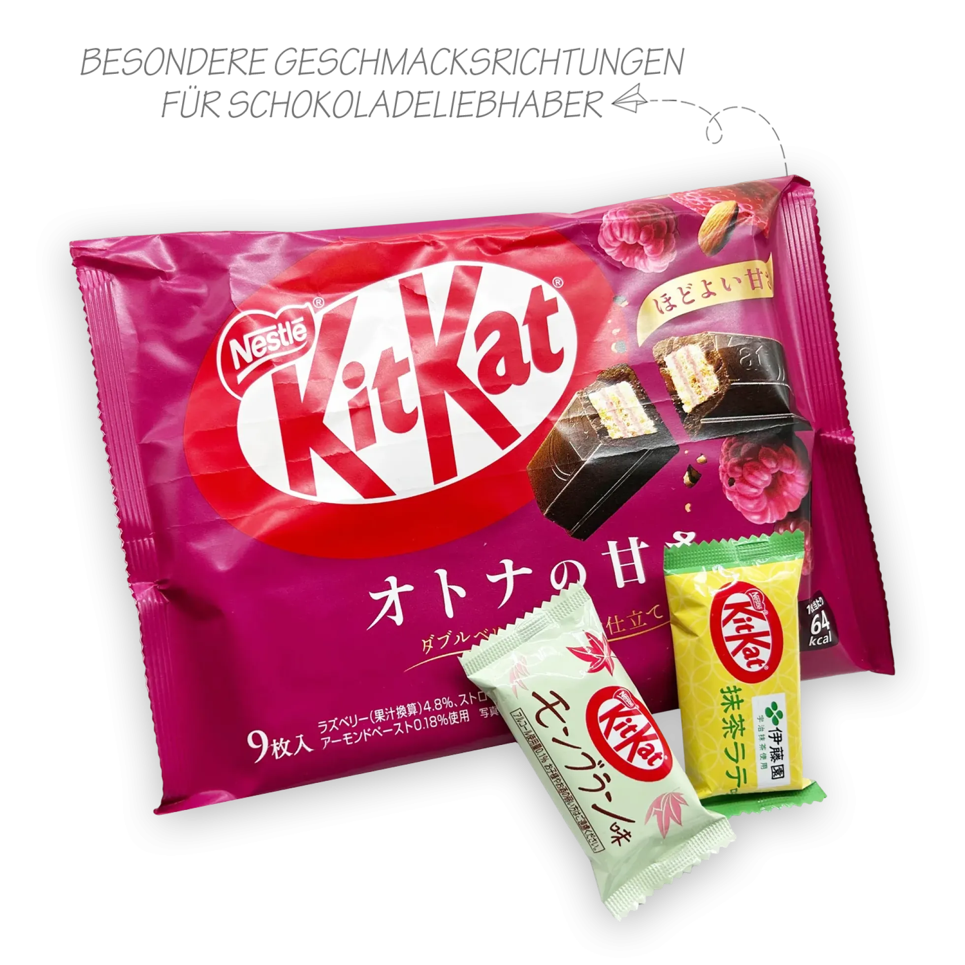 Japanische KitKat Snackbox mit 25 Riegeln