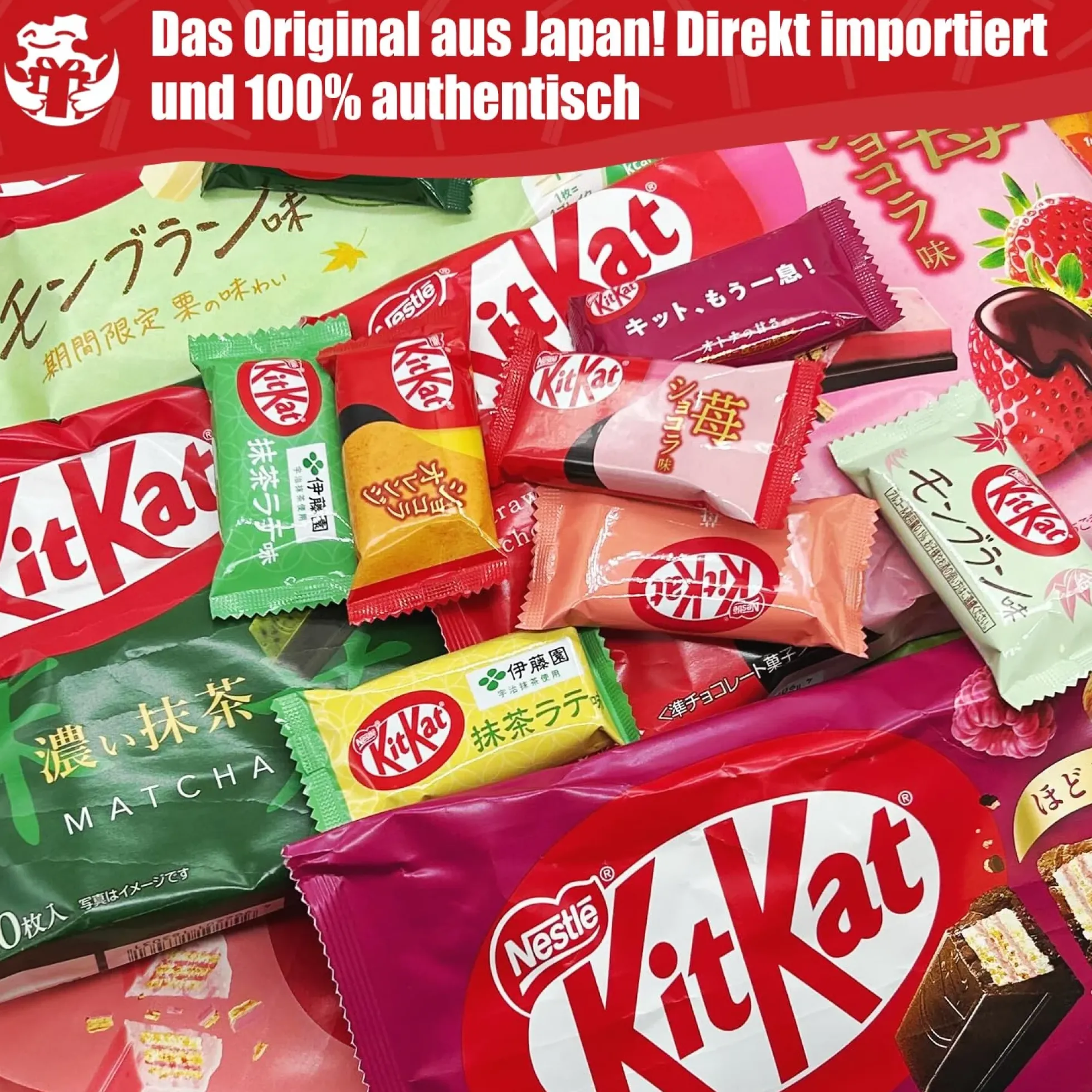 Japanische KitKat Snackbox mit 25 Riegeln