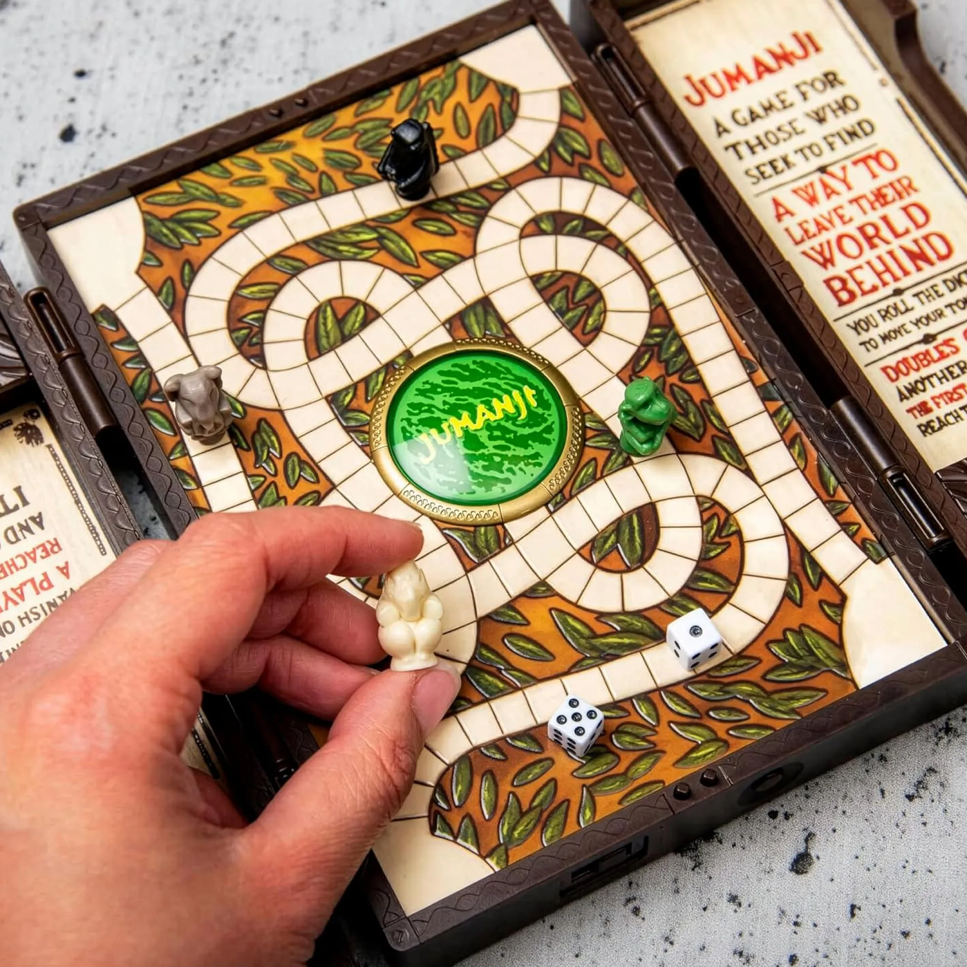 Jumanji Miniatur Elektronisches Brettspiel