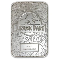 Jurassic Park Limited Edition Metallbarren Welcome