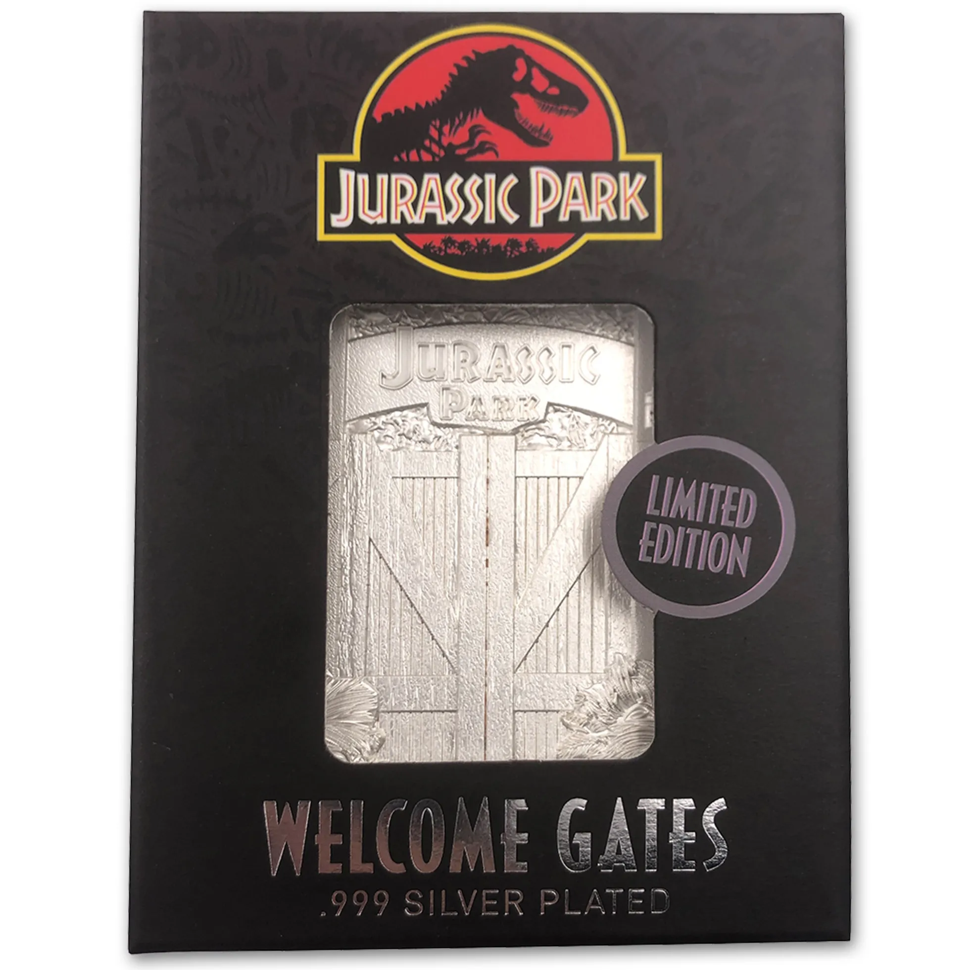Jurassic Park Limited Edition Metallbarren Welcome