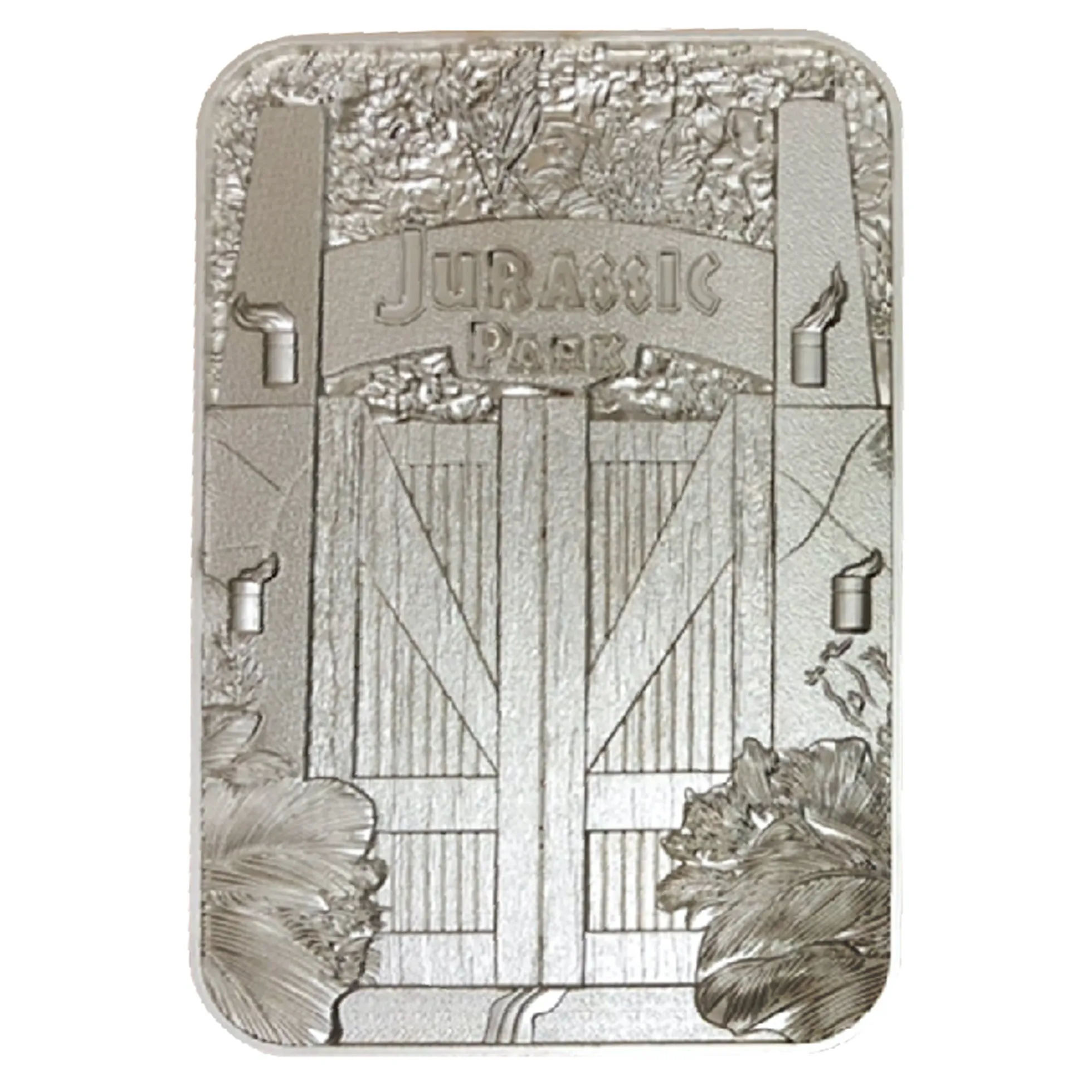 Jurassic Park Limited Edition Metallbarren Welcome