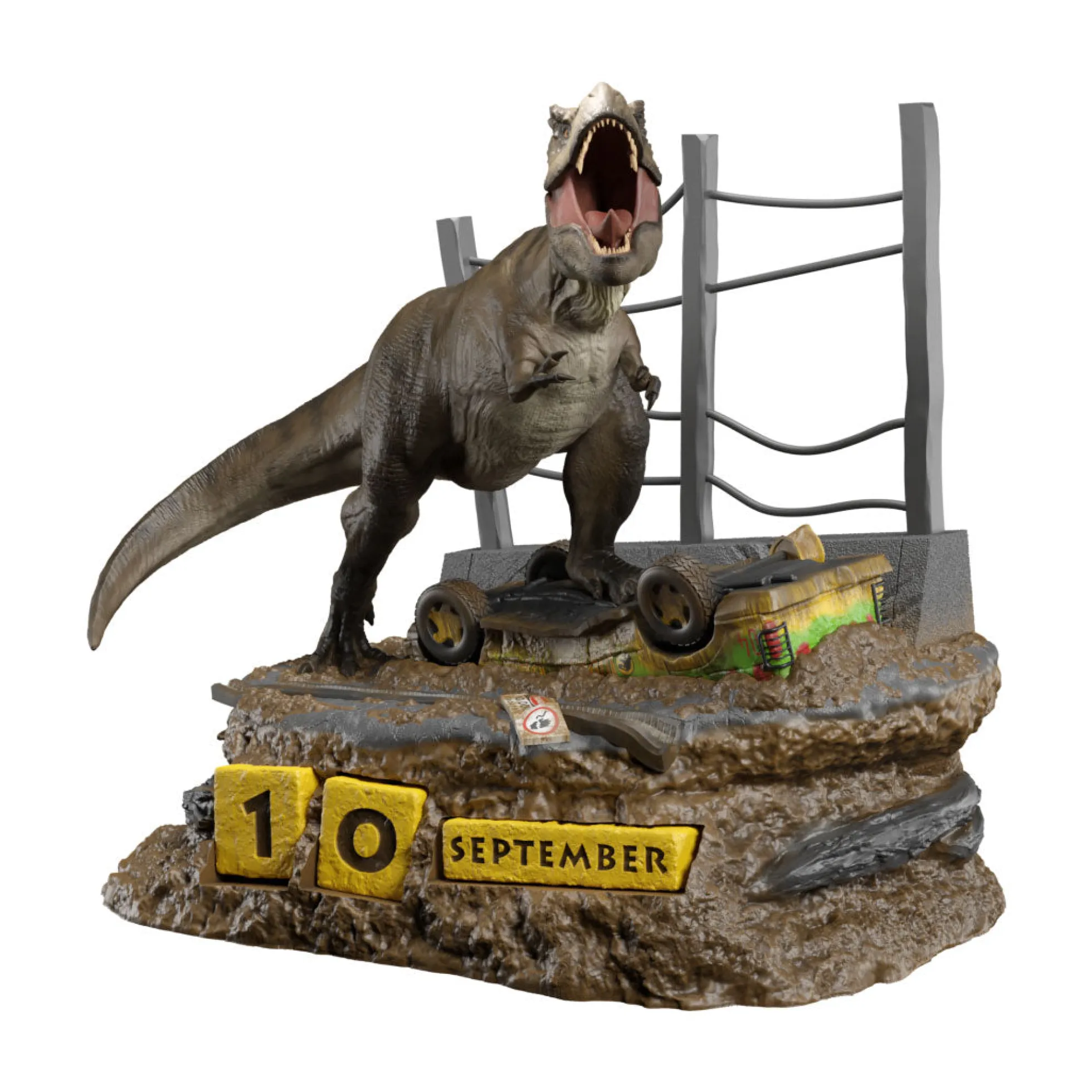 Jurassic Park T-Rex Dauerkalender