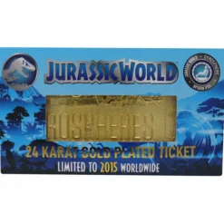 Jurassic World Limited Edition 24k Gyrosphere Ticket