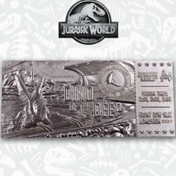 Jurassic World Limited Edition Silber Mosasaurus Ticket