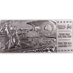 Jurassic World Limited Edition Silber Mosasaurus Ticket