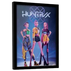 KPop Demon Hunters Poster im Rahmen