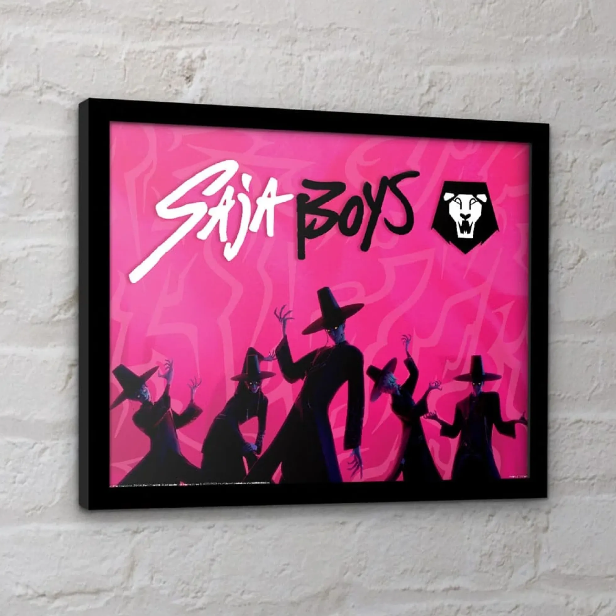 KPop Demon Hunters Poster im Rahmen