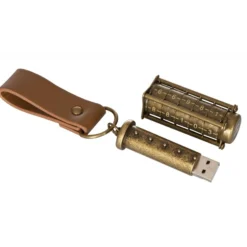 Kryptex Micro SD Adapter im Steampunk-Design