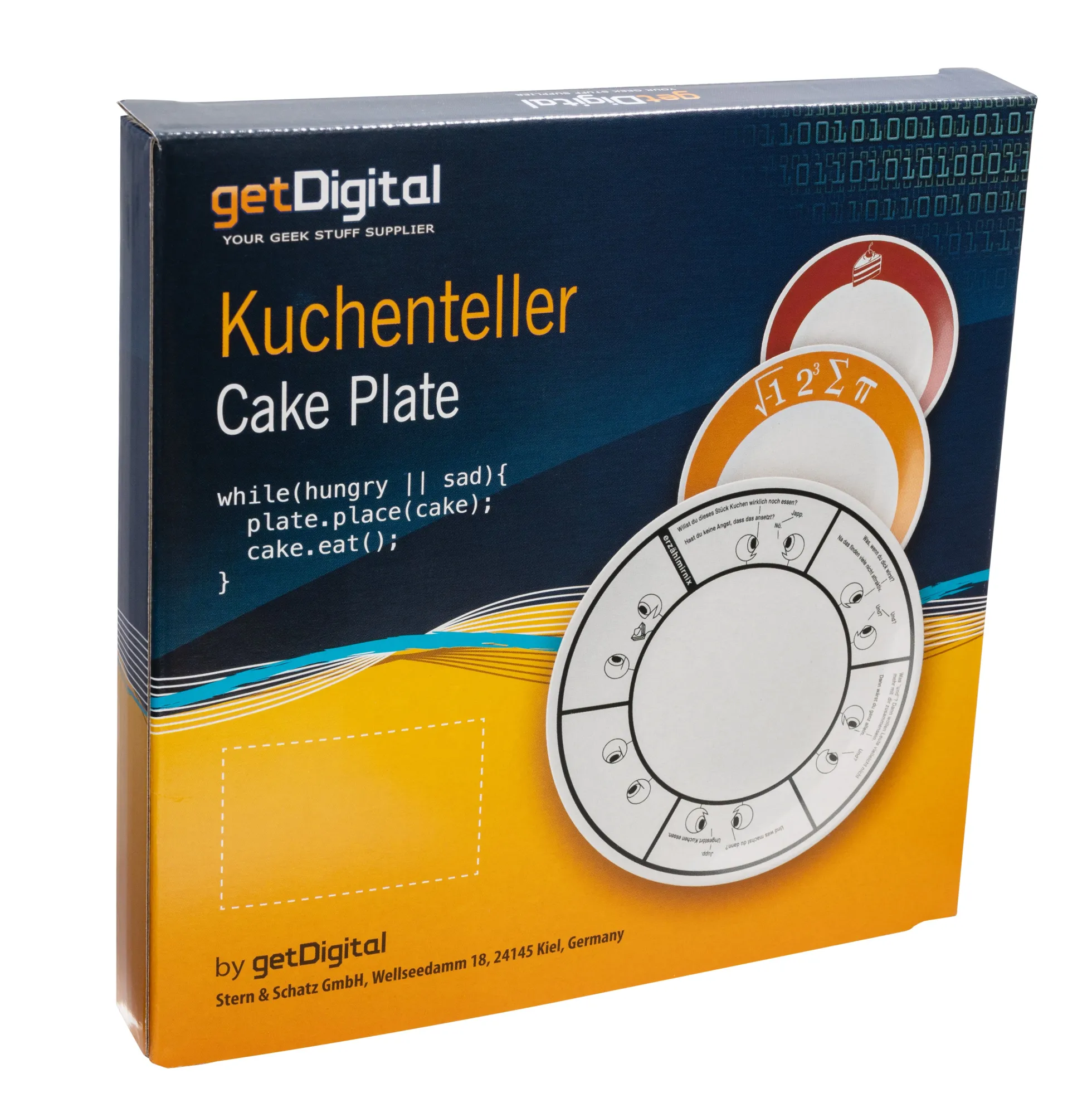 Kuchenteller I ate some pie