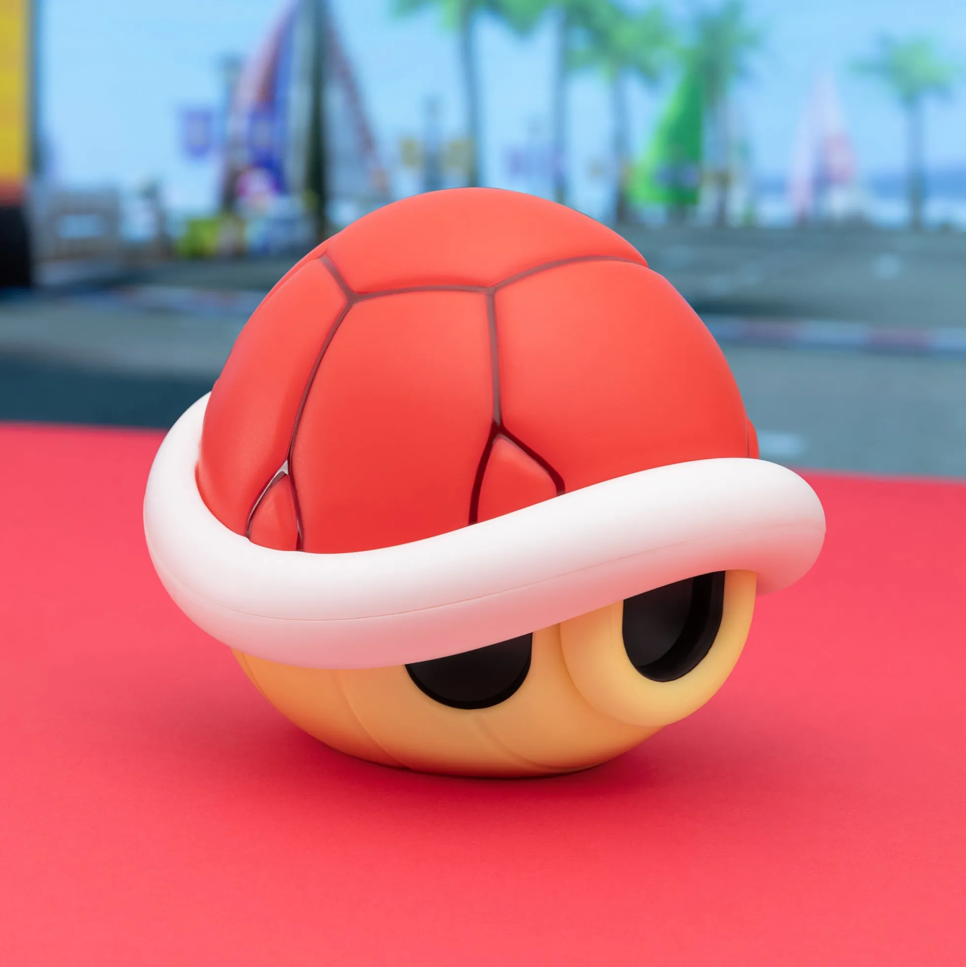 Mario Kart Roter Panzer Lampe mit Original-Sound-Wiedergabe