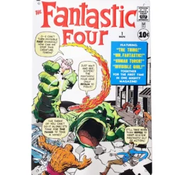 Marvel Blechschild Fantastic Four