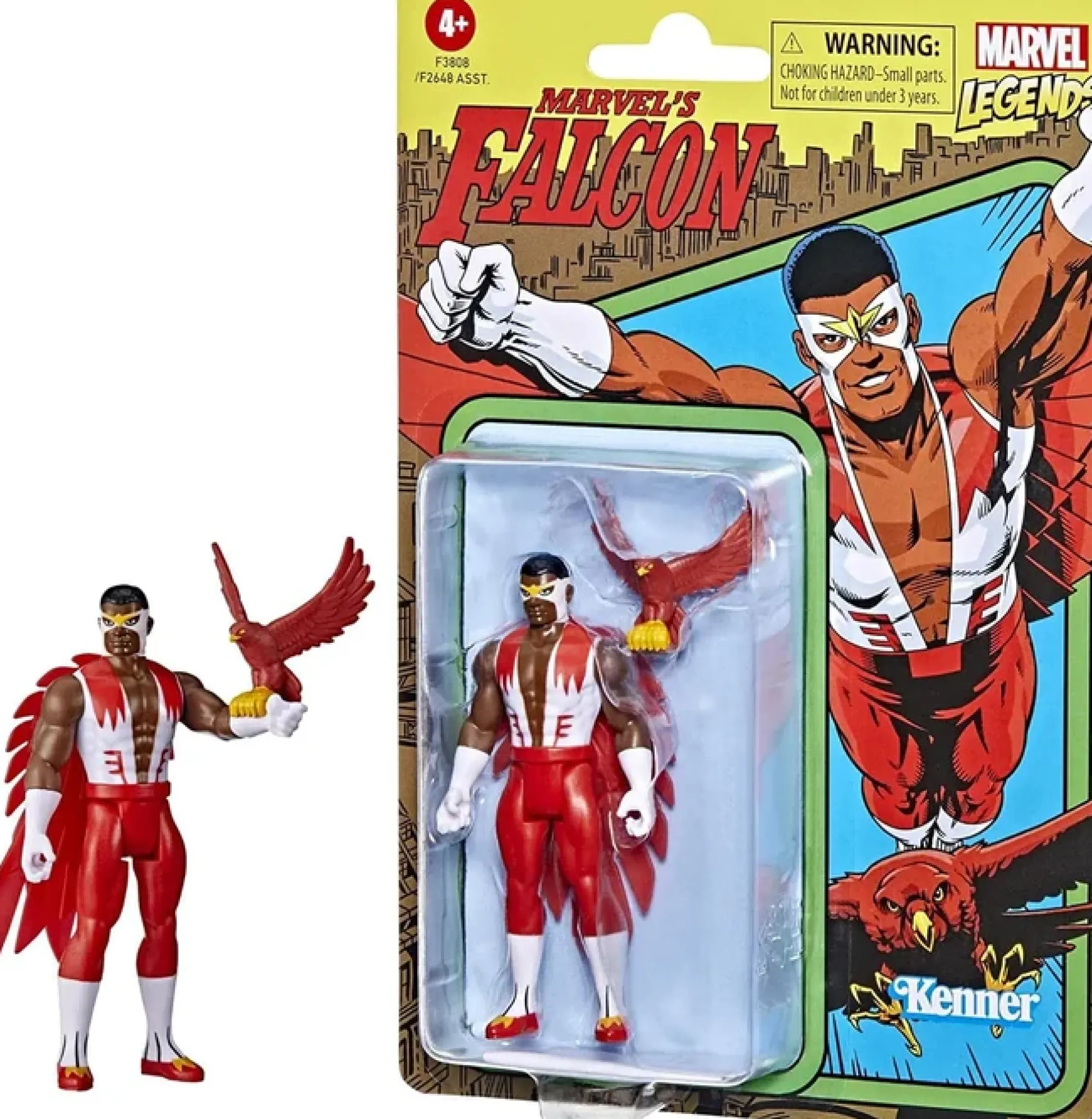 Marvel Legends Actionfigur Falcon im Retro-Look