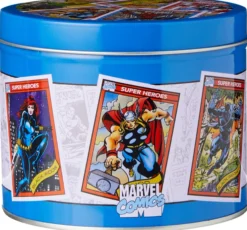 Marvel Retro Geschenkset mit Becher und Untersetzer