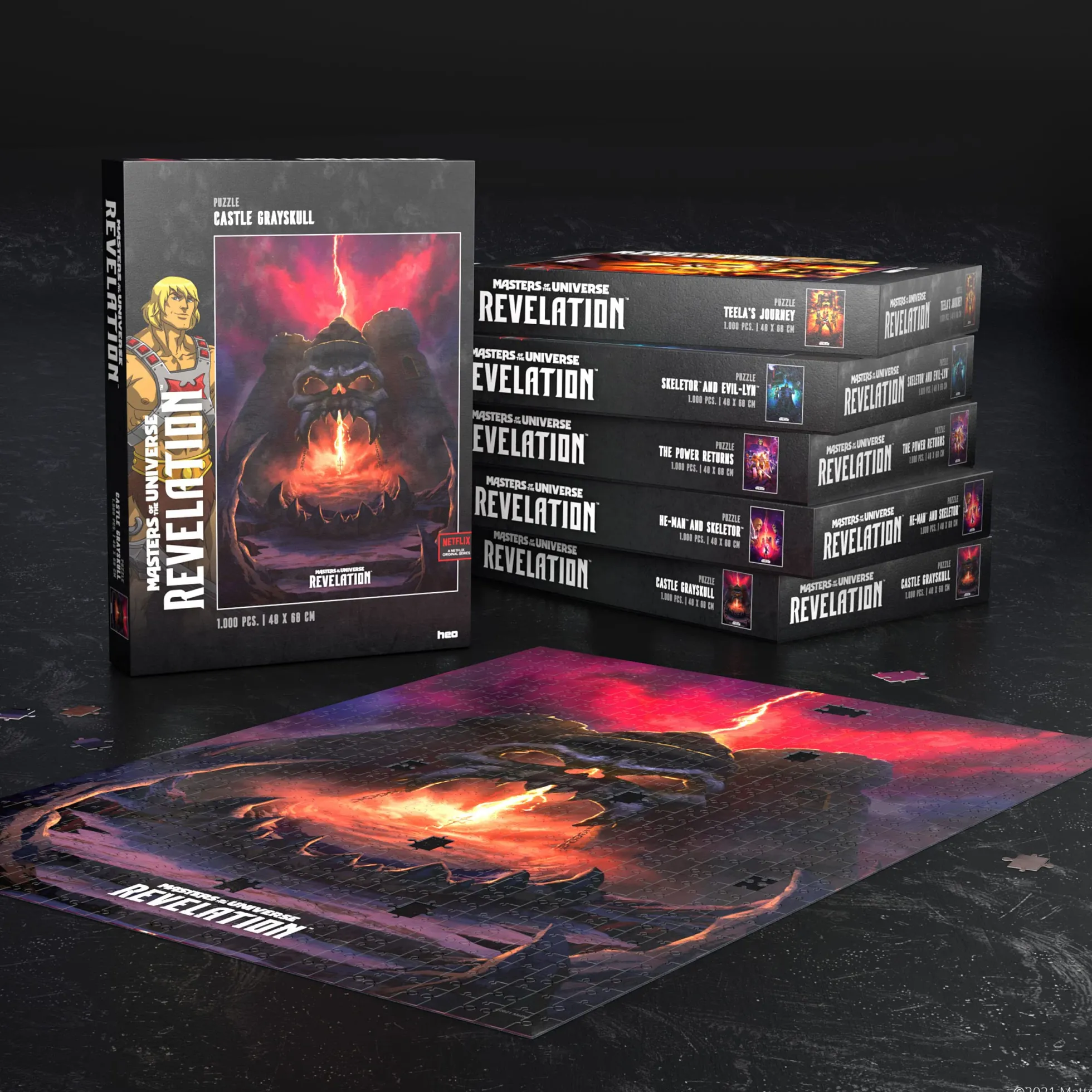 Masters of the Universe Revelation Puzzle Castle Grayskull