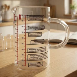 Messbecher Wissenschaft aus Glas