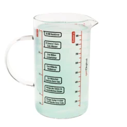 Messbecher Wissenschaft aus Glas