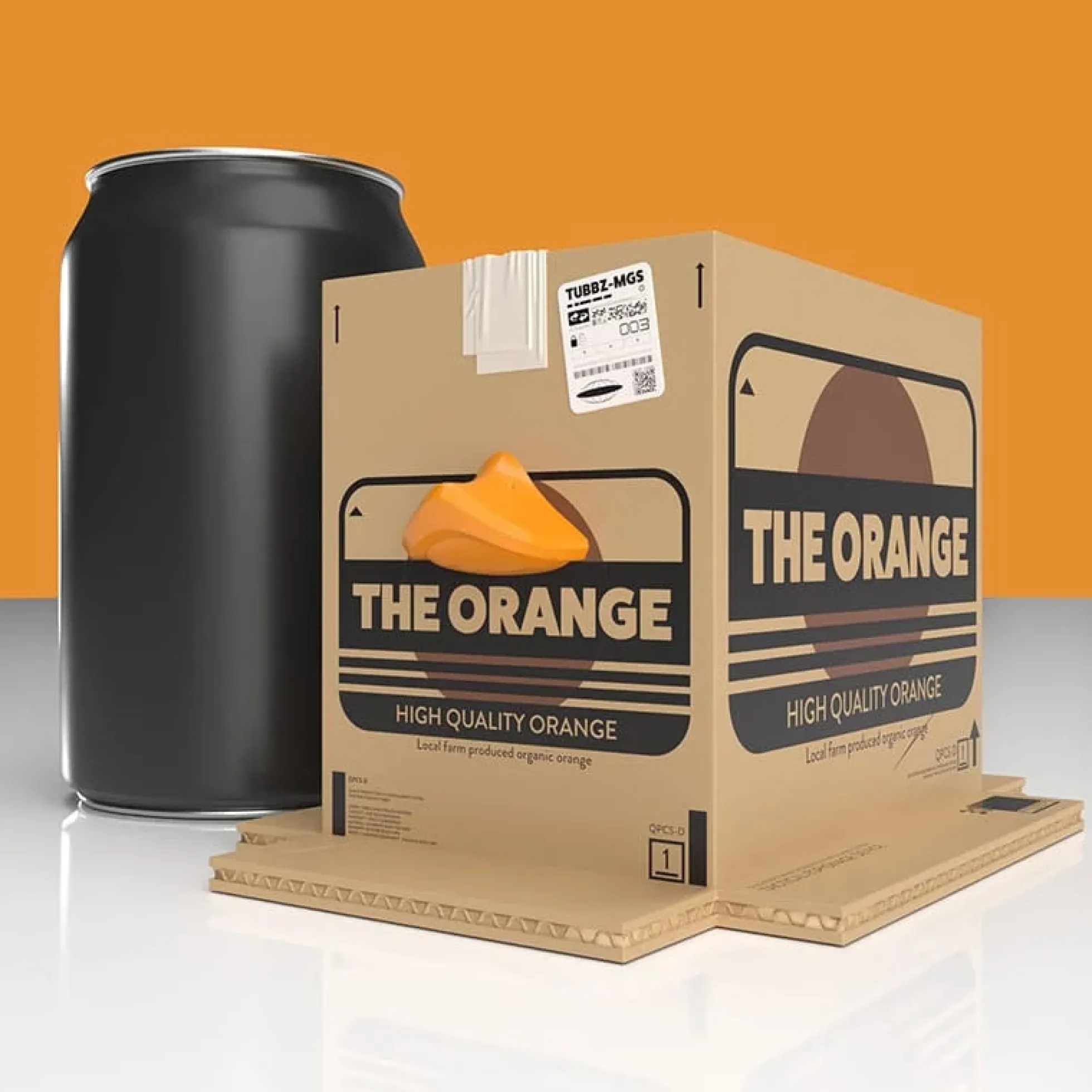 Metal Gear Solid TUBBZ Sammelente The Orange Box (Boxed Edition)