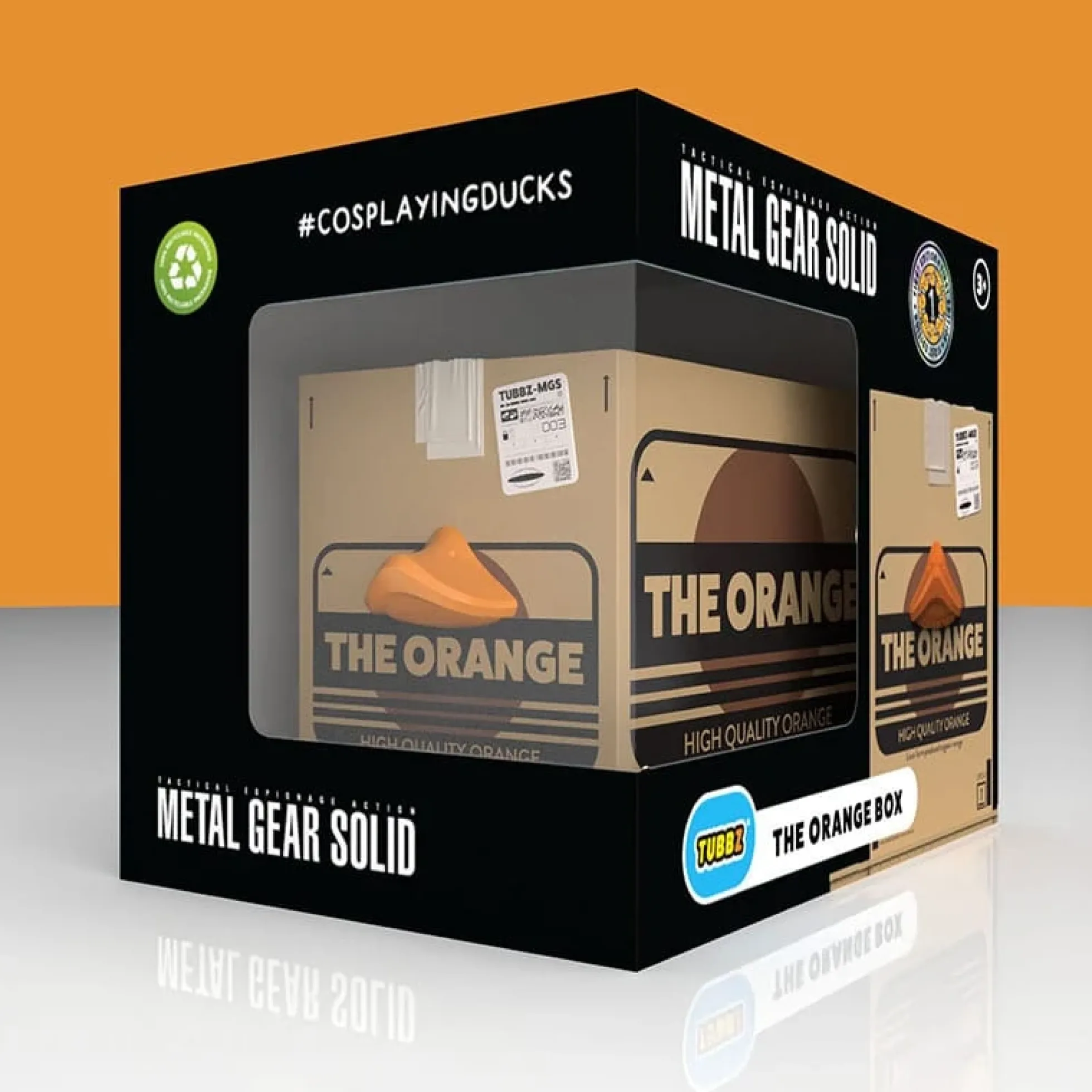 Metal Gear Solid TUBBZ Sammelente The Orange Box (Boxed Edition)