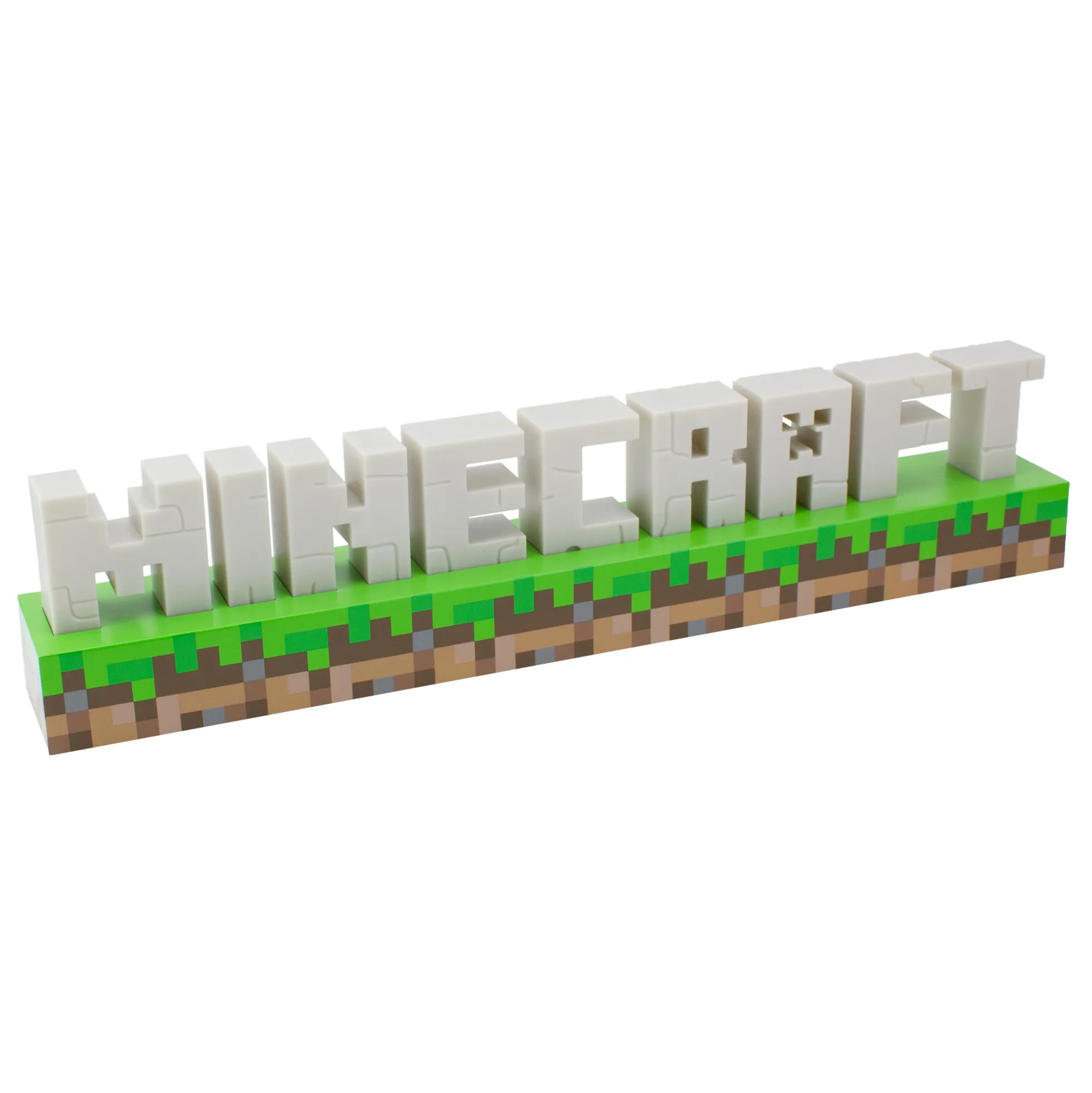Minecraft Logo Lampe