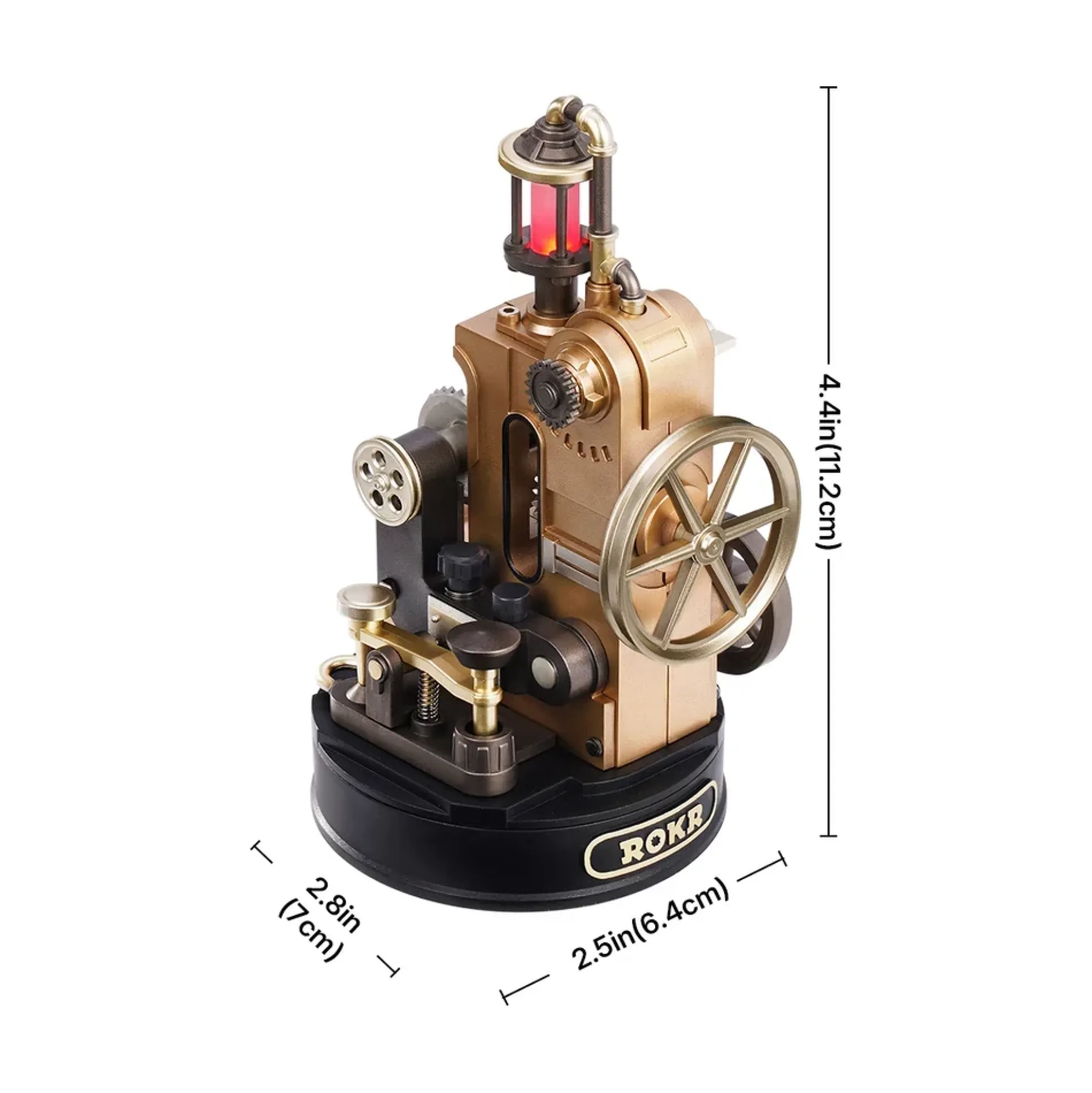 Morse Telegraf Modellbausatz mit Licht und Ton
