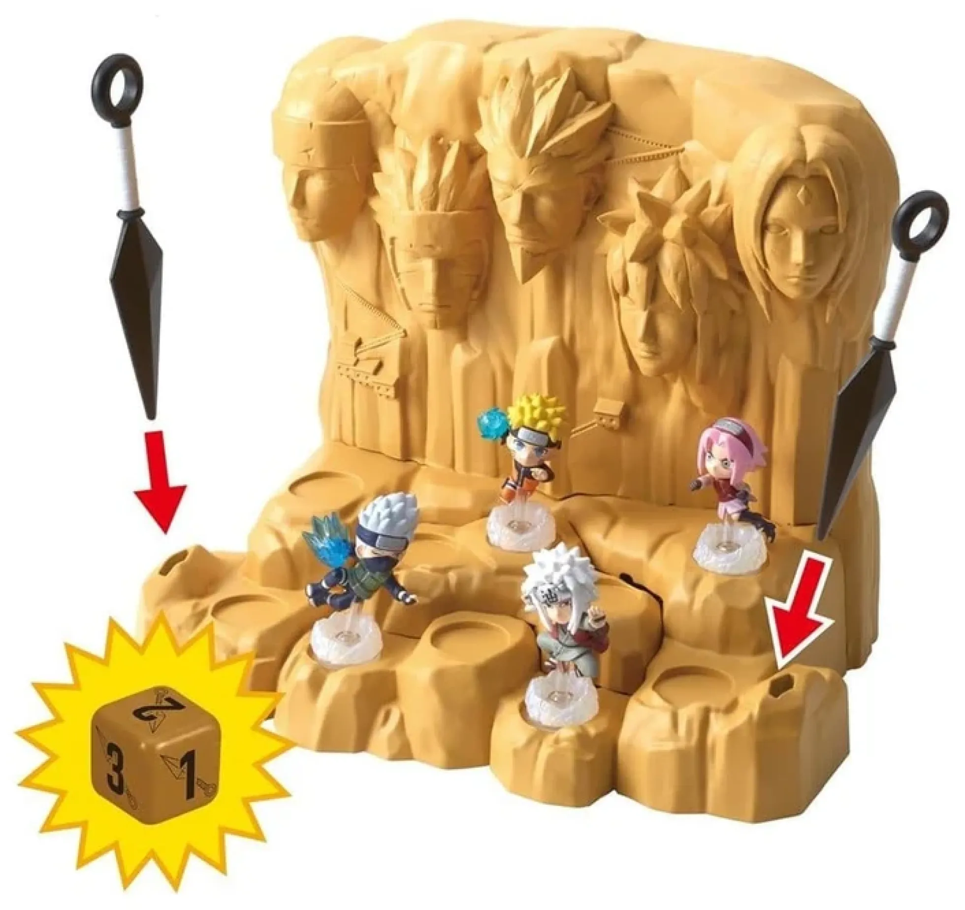 Naruto Shippuden Actionspiel Hokage Rock Survival
