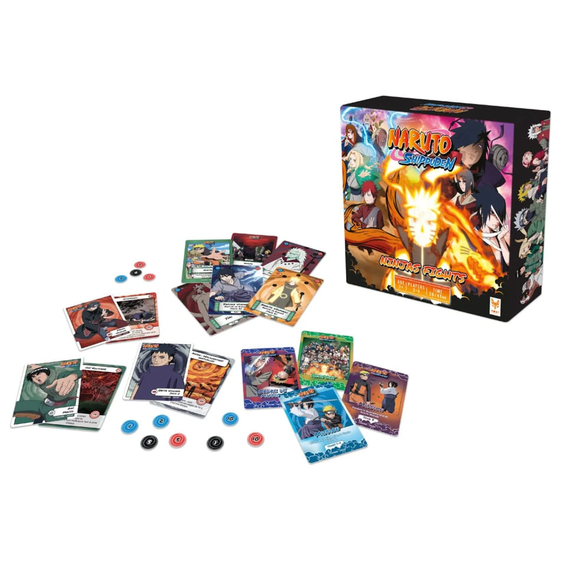 Naruto Shippuden Kartenspiel Ninjas Fights (englische Version)