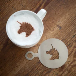 Nerdiges Cappuccino Schablonen-Set
