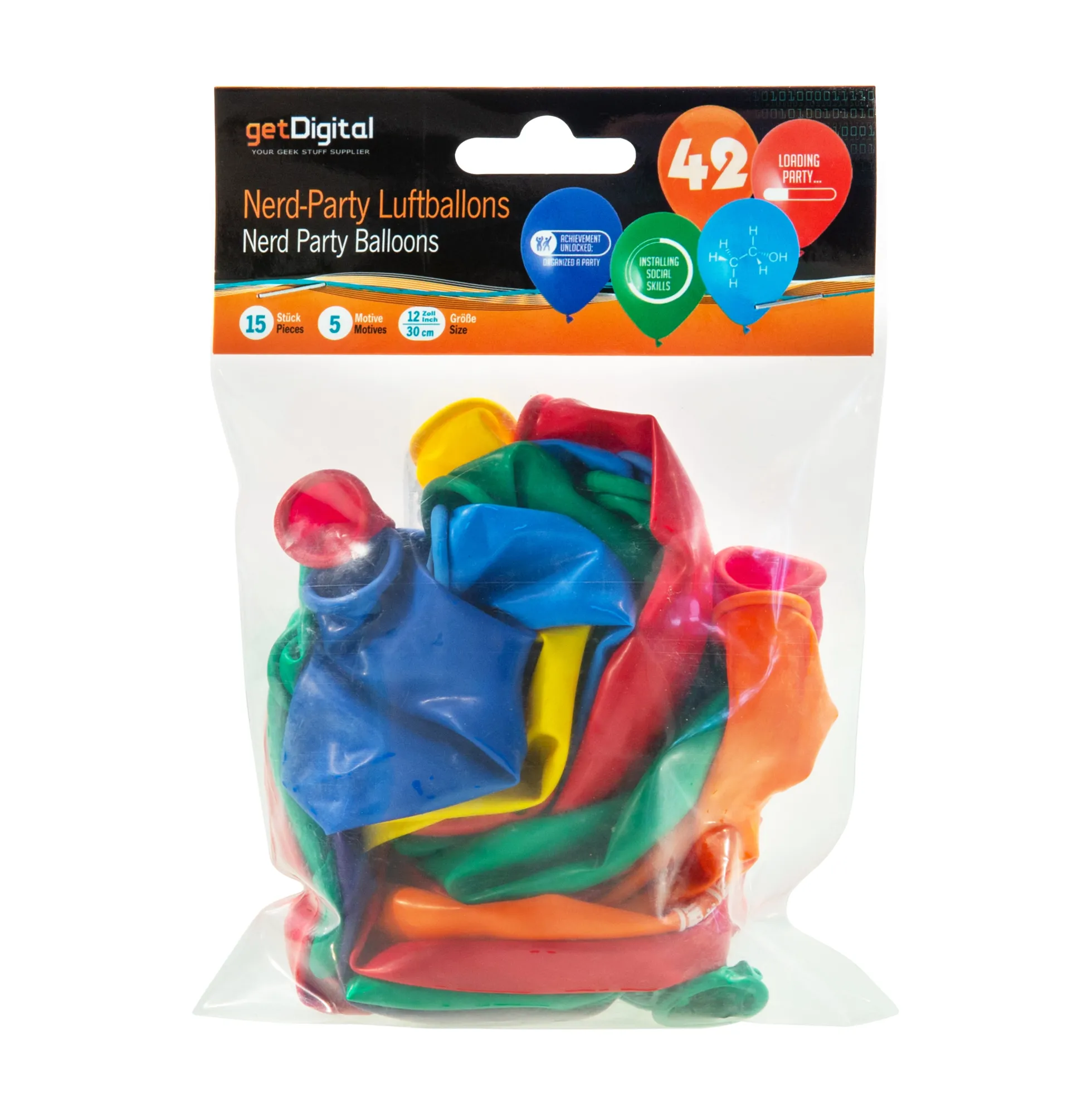 Nerd-Party Luftballons