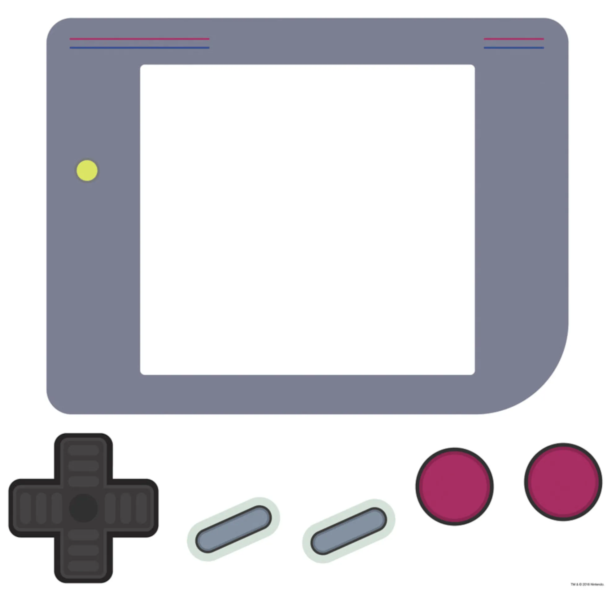 Nintendo Gameboy Wandaufkleber