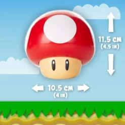 Nintendo Super Mario Pilz Lampe mit Soundeffekt