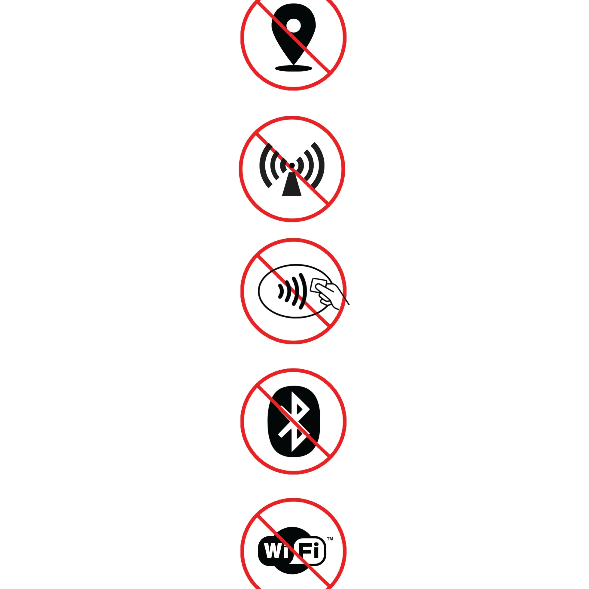 No Signal Sleeve RFID Schutzhülle