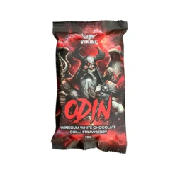 Odin - Erdbeer Weingummi mit Weißer Schokolade und Chili