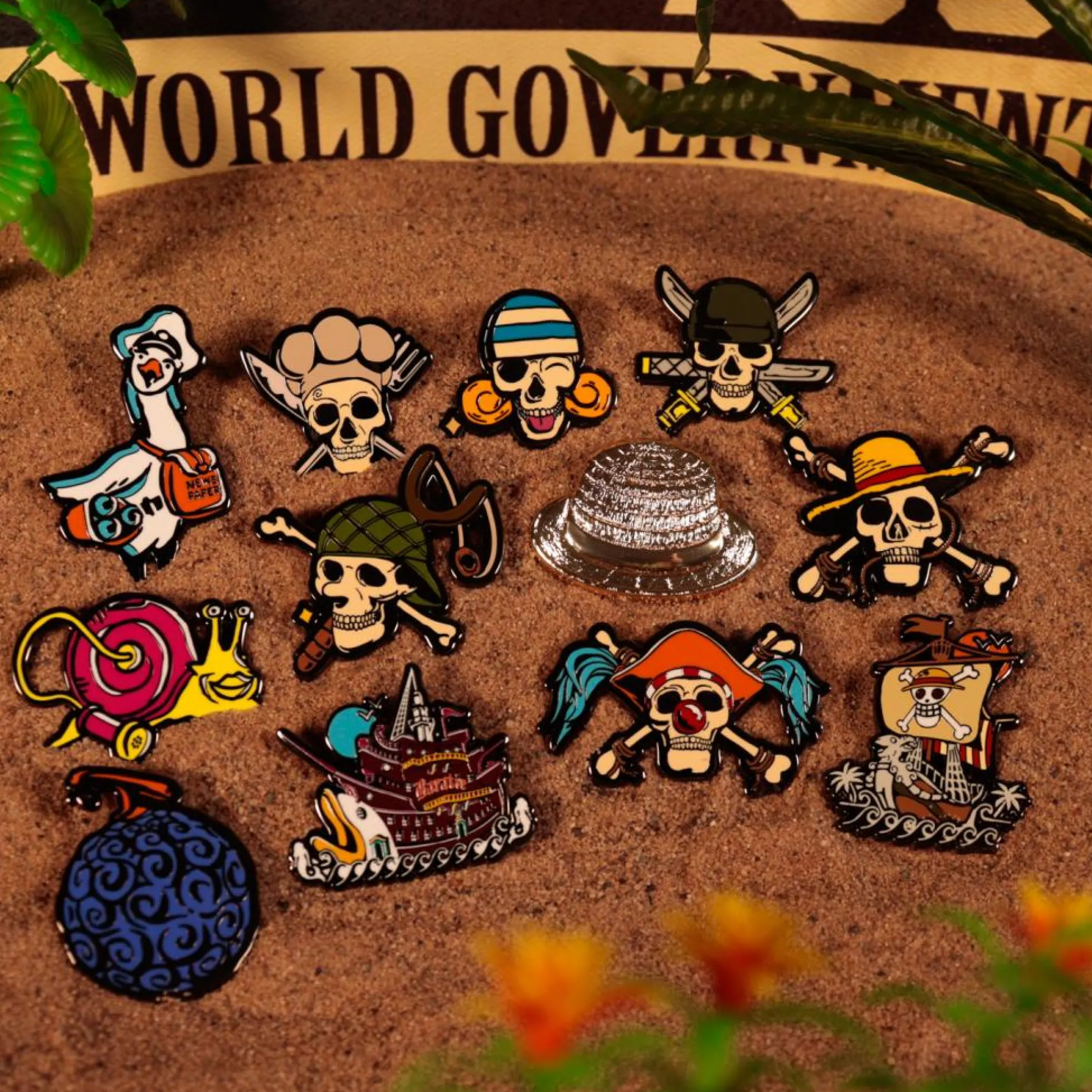 One Piece Mystery Pins