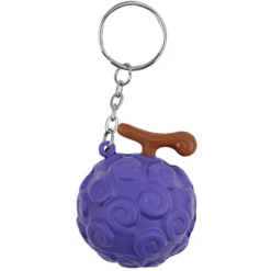 One Piece Schlüsselanhänger Squishy Gum Gum Frucht