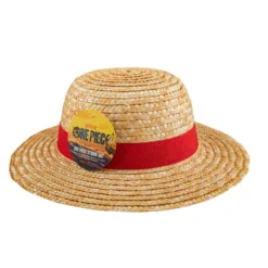 One Piece Strohhut Replikat mit Lederband