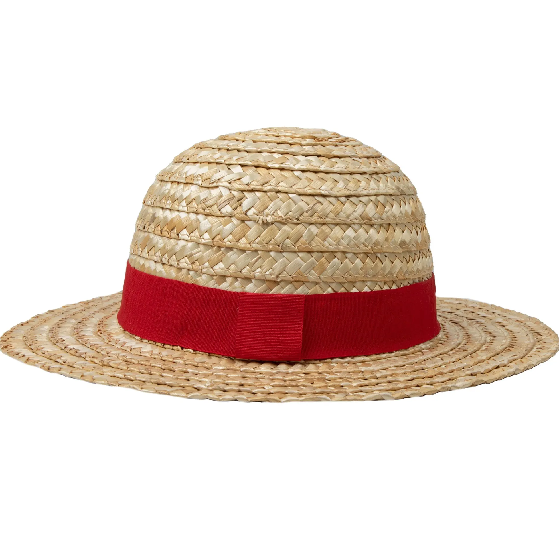 One Piece Strohhut Replikat mit Lederband