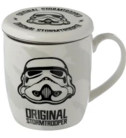 Original Stormtrooper Porzellanbecher mit Teesieb und Deckel