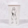 Original Stormtrooper Thermobecher Weiß mit Helmdeckel